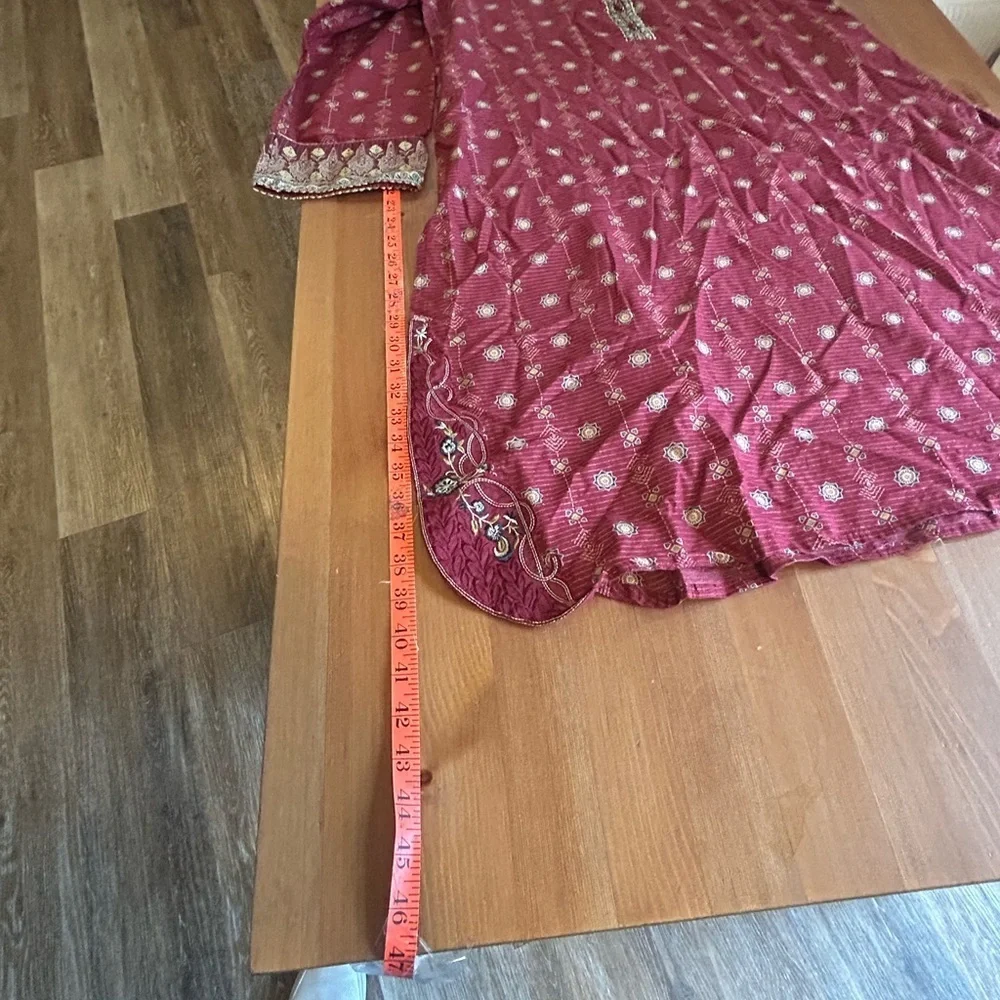 Zeen Size 12 Indian Embroidered Dress